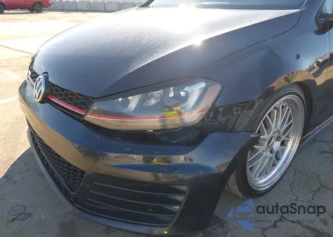 2015 Volkswagen Golf Gti 2.0T Autobahn 4-Door z USA, uszkodzony, nr VIN 3VW4T7AU9FM002710